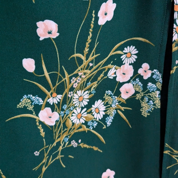 Reformation Juliette Dress in Buena (green) - Picture 6 of 6